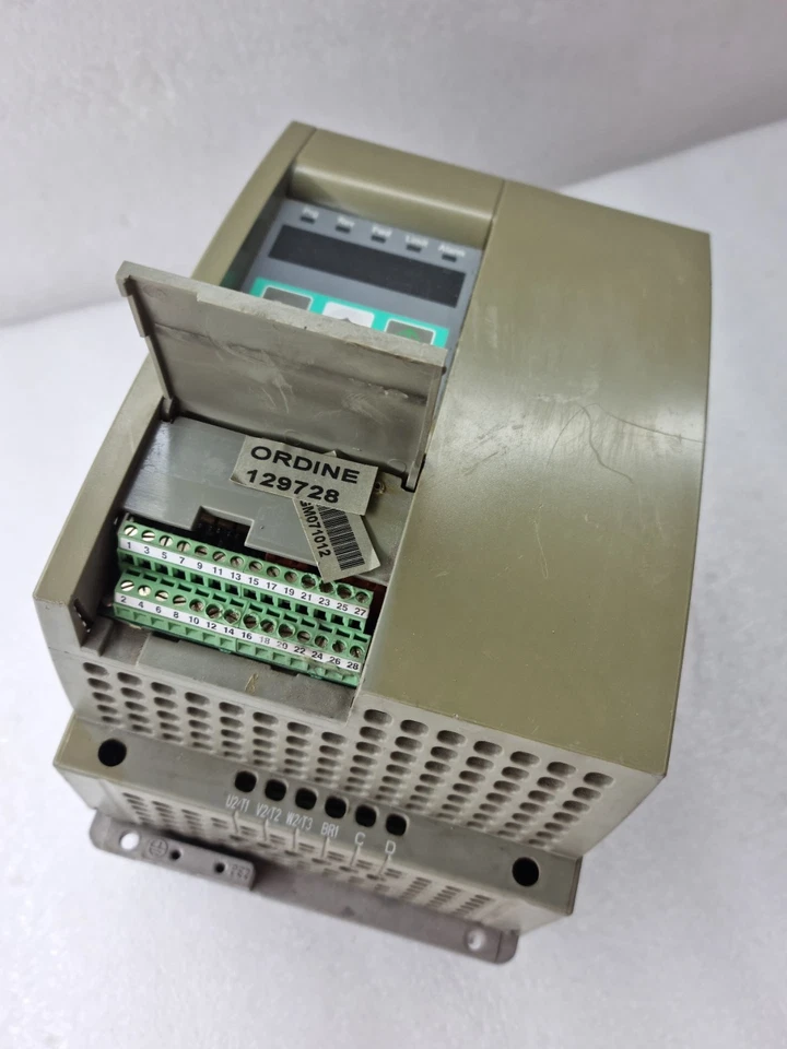 GEFRAN AGL50-2040-KBL-AC4 SIEI AGL50 4kW 3PH AC DRIVE MADE IN ITALY